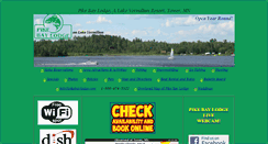 Desktop Screenshot of lakevermilionresort.net